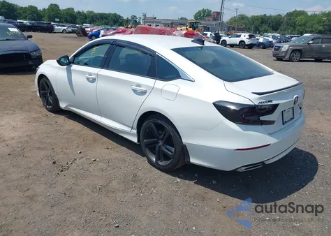 2021 Honda Accord Sport из США, поврежденный, VIN 1HGCV1F39MA018696